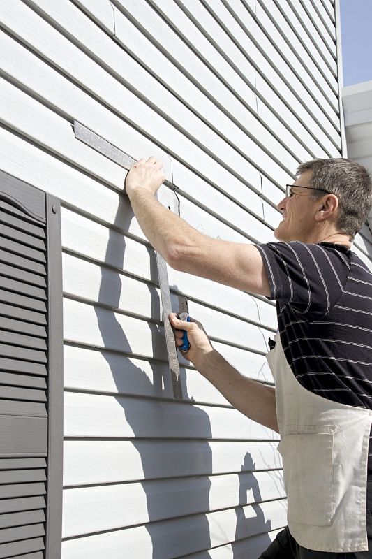 Professional Siding Repair Process